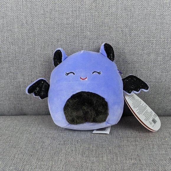 Squishmallows Joldy the Purple Bat 4" - Picture 1 of 5